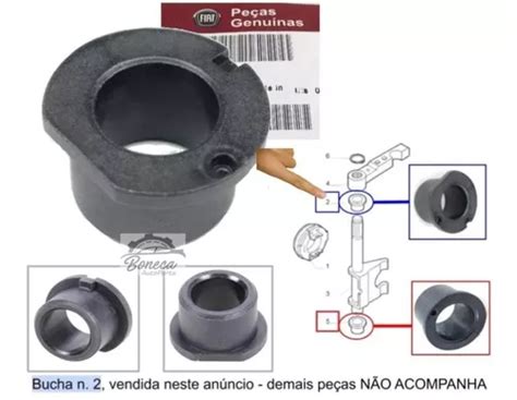 Bucha Superior Garfo Embreagem Palio Uno Strada Original Parcelamento