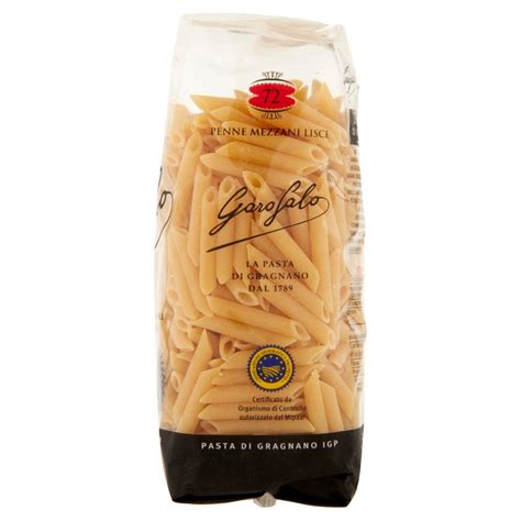 Garofalo Penne Mezzani Lisce 72 Pasta Di Gragnano Igp Everli