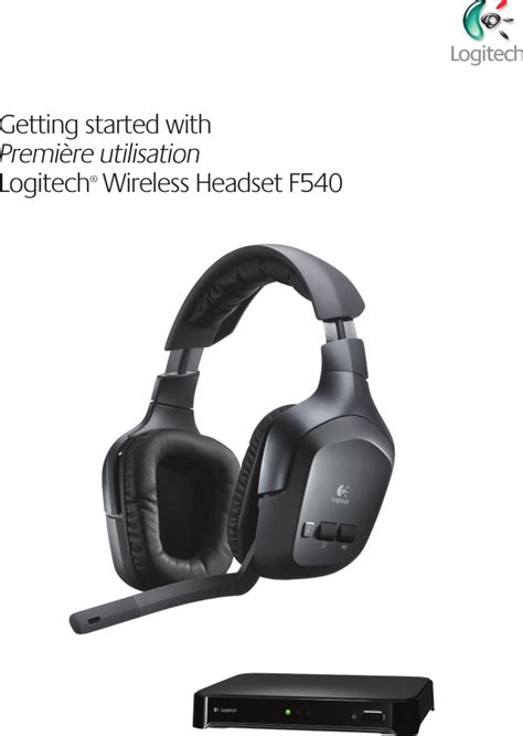 Logitech Far East AE0001 Logitech Wireless Headset F540 User Manual Part 1