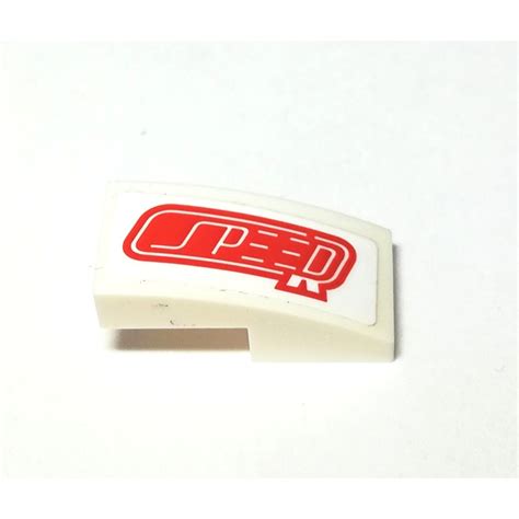 Lego Slope X Curved With Speed Model Right Sticker