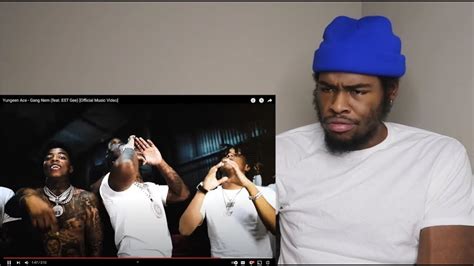 Yungeen Ace Gang Nem Feat EST Gee Official Music Video Reaction