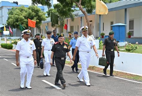 General Anil Chauhan Cds Visits Ins Chilka Emphasizes The Role Of