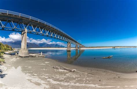 New Zealand S Longest One Lane Bridge Over Haast River South Westland