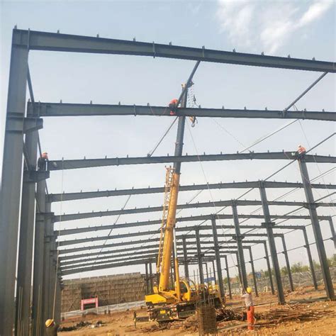 1600 Sqm Modern Prefab Steel Structure Building Prefabricated Warehouse