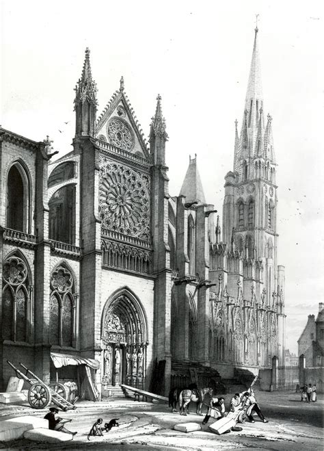 Basilica di Saint Denis la flèche che divide Giornale dell Architettura