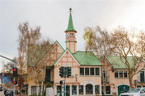 Solvang Street View And City Life City In Southern California S Santa