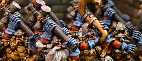 Dwarf Hammerers Warhammer Fantasy Last Sword Miniatures Blog