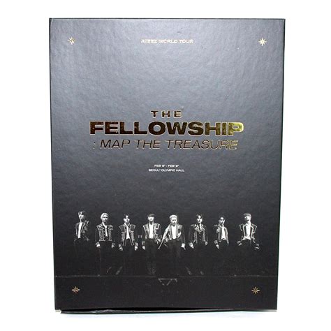 Ateez 2020 World Tour The Fellowship Map The Treasure Seoul Dvd