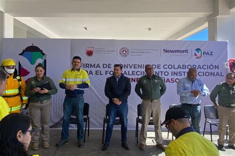 Newmont Pe Asquito Y Protecci N Civil Zacatecas Aliados En Amparar La