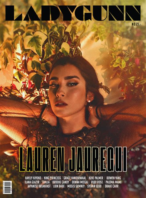 Ladygunn N21 Lauren Jauregui Print Digital Ladygunn