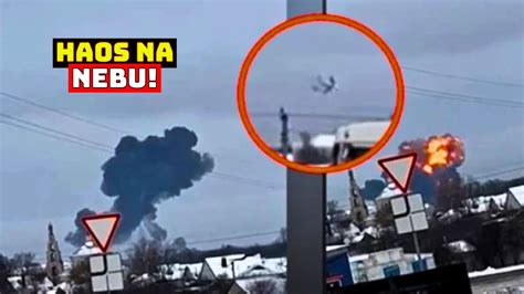 Okantno Sru Io Se Ruski Vojni Avion Sa Ukrajinskim Zarobljenicima