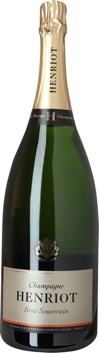 Champagne Henriot Brut Souverain Reims 1 5 l Erik Sørensen Vin