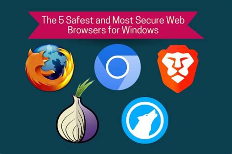 The Safest And Most Secure Web Browsers For Windows Figflare