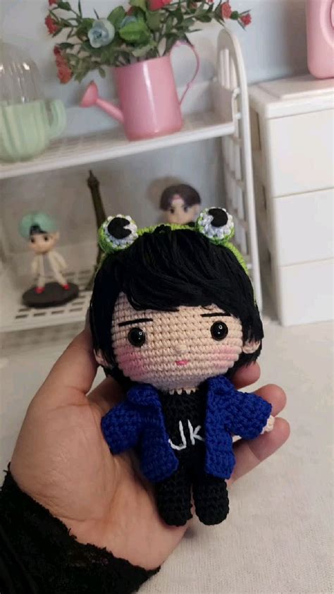 Crochet Doll Amigurumi Bts Jungkook Crochet Doll Pattern Crochet