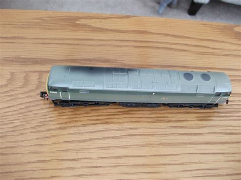 N Gauge Graham Farish Diesel Class 47 Br Two Tone Green D1505 V Good Condition Ebay