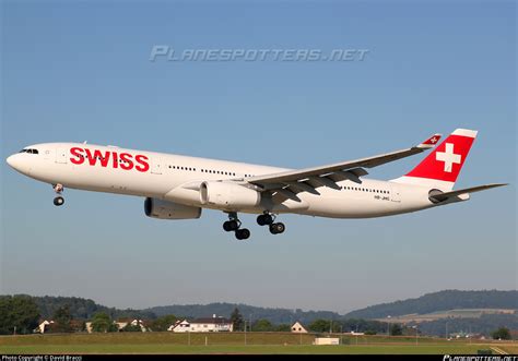 Hb Jhg Swiss Airbus A Photo By David Bracci Id