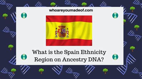 What is the Spain Ethnicity Region on Ancestry DNA? - Who are You Made Of?