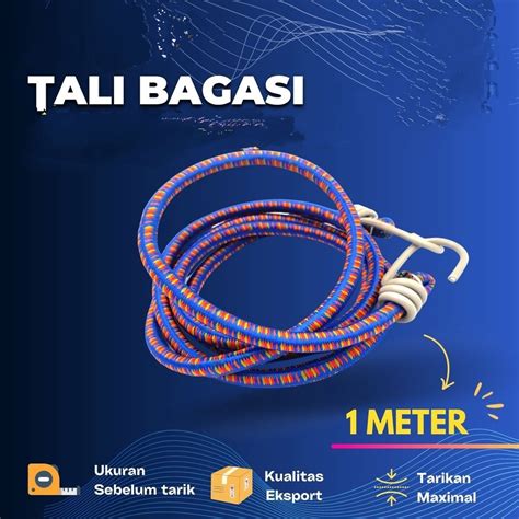 Jual Tali Karet Pengikat Barang Di Motor Tali Bagasi Motor Meter