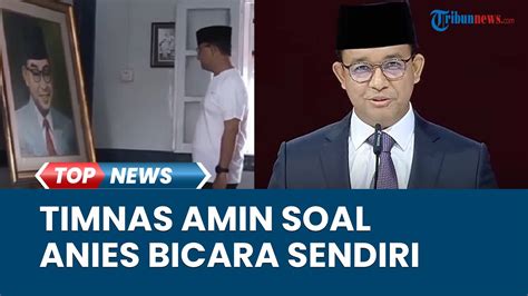 Video Viral Video Anies Bicara Sendiri Di Depan Lukisan Bung Hatta