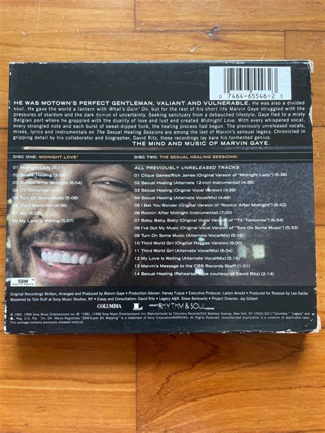 Marvin Gaye Midnight Love Sexual Healing Sessions Unreleased Tracks