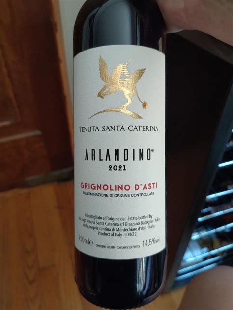 2021 Tenuta Santa Caterina Grignolino D Asti Arlandino Italy Piedmont