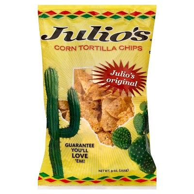 Julio's Original Corn Tortilla Chips - 9oz : Target