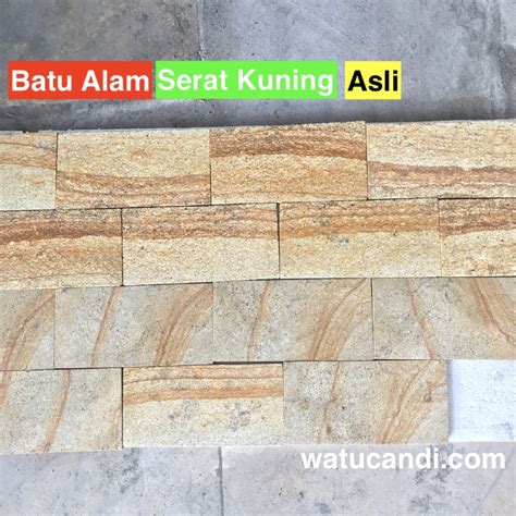 Serat Kuning Palimanan Tile Craft Manufacturer Of Natural Stone Batu Alam Serat Kuning