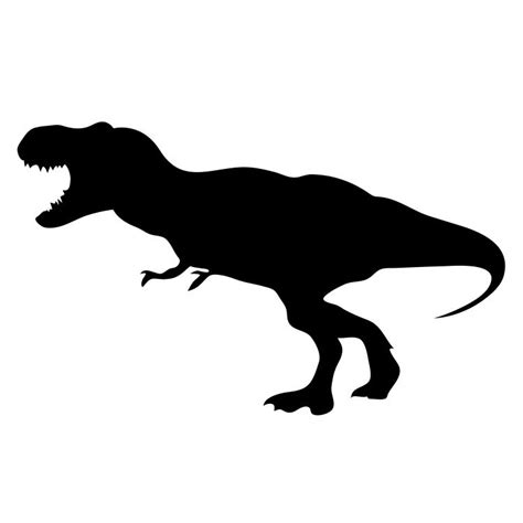 Screaming T-Rex Dinosaur Stencil