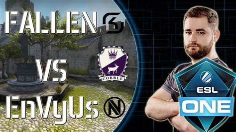 CS GO POV SK Fallen VS Envyus Cobblestone ESL One New York 2017