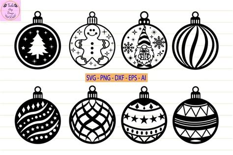 Christmas Ornaments Svg Christmas Balls Svg Christmas Svg