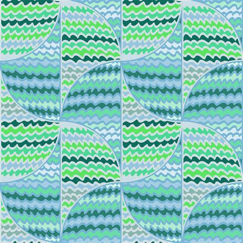 Abstract zig zag striped seamless pattern. Doodle style. Hand drawn ...