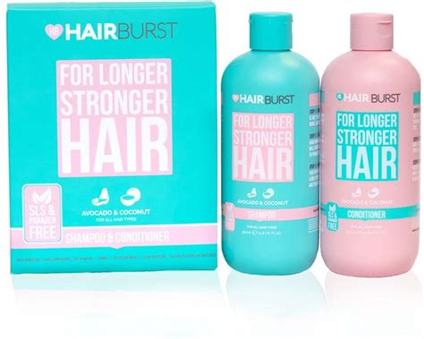 Hairburst Duo Shampoo And Conditioner For Longer Stronger Hair Bol