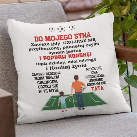 Poduszka Do Mojego Syna Tata