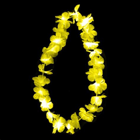 Collar Flor Amarillo Blanco X 1 Uni Arma Tu Party