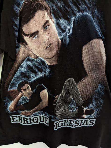 Vintage Enrique Iglesias S Men S T Shirt Size Xl Rap Tee Y K