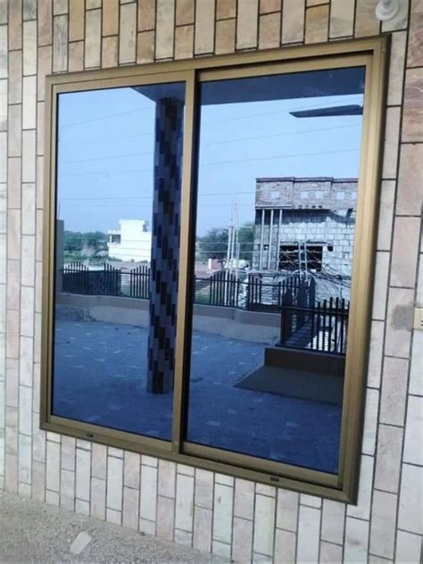 Aluminium Glass Sliding Window At Sq Ft Aluminium Domal Window