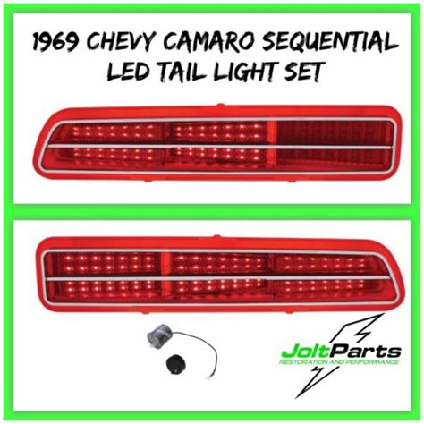 United Pacific Super Bright LED Sequential Tail Light Set For 1969