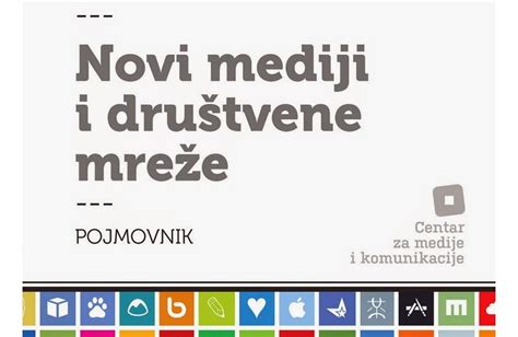 Knjiga Novi mediji i društvene mreže Pojmovnik Advertiser Serbia