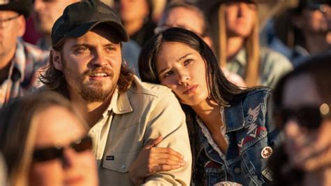 Yellowstones Luke Grimes And Kelsey Asbille Gush Over Their Wonderful