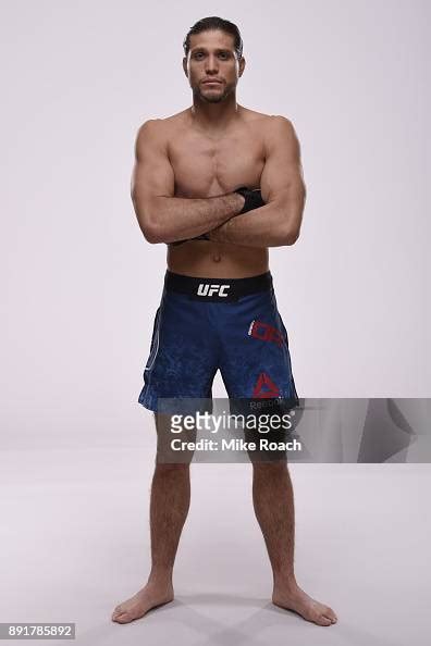 Brian Ortega Poses For A Portrait During A Ufc Photo Session On News