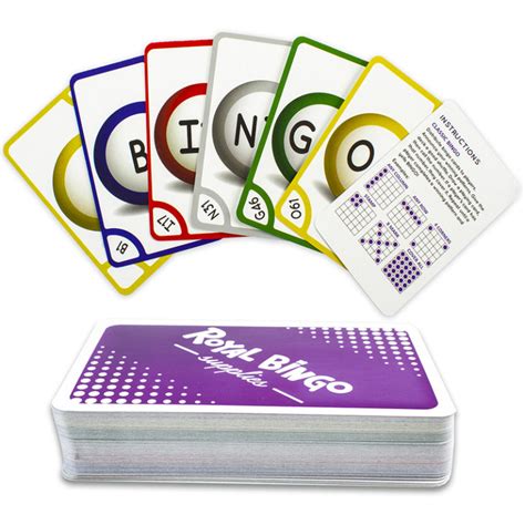 Jumbo Bingo Calling Cards Printable - Free Printable Worksheet