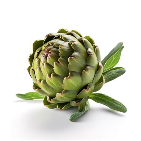 Premium Ai Image Closeup Shot Of Fresh Artichokes