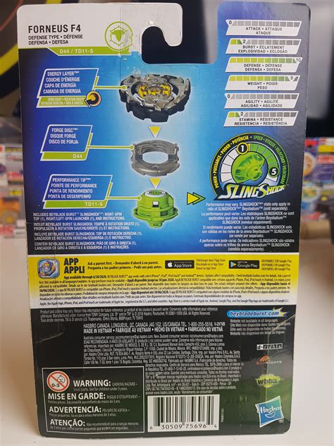 Beyblade Burst Turbo Forneus F4