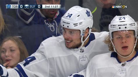 Maple Leafs take the lead on Auston Matthews' wraparound goal - NBC Sports