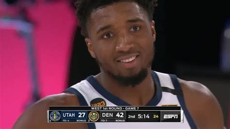 Donovan Mitchell Full Play Jazz Vs Nuggets 2019 20 Playoffs Game 7 Smart Highlights Youtube