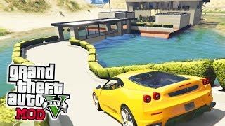 Avery S Luxury Lake House With Drawbridge GTA5 Mods