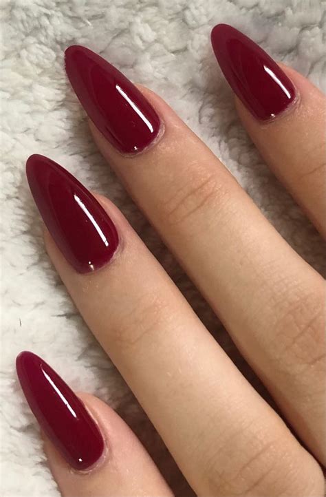 Red Nails Red Acrylic Nails Cherry Nails Red Stiletto Nails