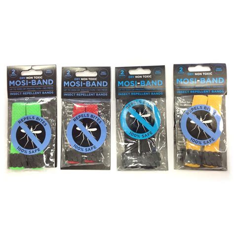 Mosi Bands - Insect Repellent Bands With DEET - One Pair