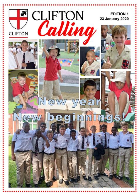 Edition 1 Of The Clifton Calling By Clifton School Issuu