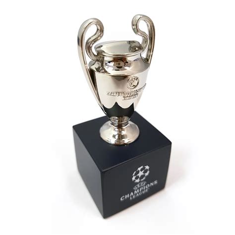 UEFA Champions League 70mm 3D Replica Trophy with Stand - UEFA Club ...